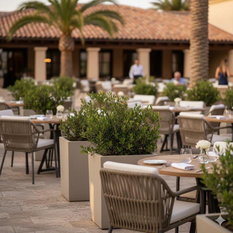 Low-profile-GRP-pots