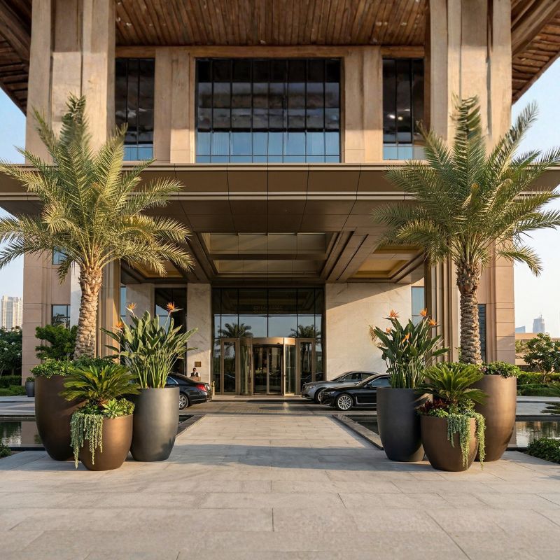hospitality-planters-framing-luxury-hotel-entrance-landscape1
