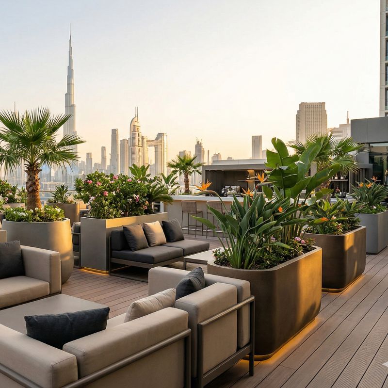 modern-hospitality-terrace-with-planters-defining-lounge